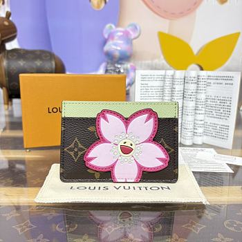 Louis Vuitton Card Holder LVP366 Size 11x1x7cm