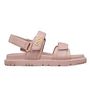 Dioract Sandal Deep Pink Lambskin KCQ547LAB_S62P - 5