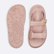 Dioract Sandal Deep Pink Lambskin KCQ547LAB_S62P - 4