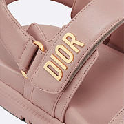 Dioract Sandal Deep Pink Lambskin KCQ547LAB_S62P - 2
