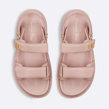 Dioract Sandal Deep Pink Lambskin KCQ547LAB_S62P