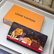 LV SARAH WALLET M63424 Size 19x10x2cm - 2