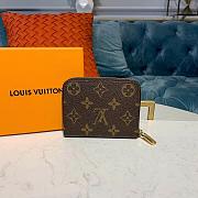 LV ZIPPY COIN PURSE M60067RQ Size 11x8x2cm - 4
