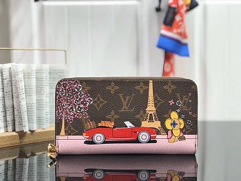 LV ZIPPY WALLET M60017YC Size 19x10x2cm