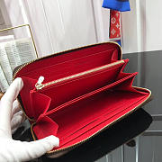 LV ZIPPY WALLET M60017YC Size 19x10x2cm - 2