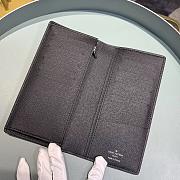LV BRAZZA WALLET M66540WY Size 10x19cm - 2
