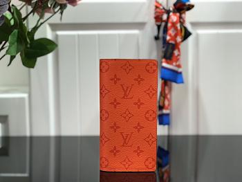 LV BRAZZA WALLET M66540LC Size 10x19x2cm