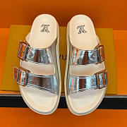 Louis Vuitton Trainer Mule Silver 2ABN07 - 1