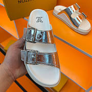 Louis Vuitton Trainer Mule Silver 2ABN07 - 5