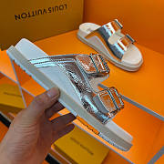 Louis Vuitton Trainer Mule Silver 2ABN07 - 3