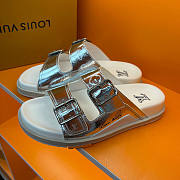 Louis Vuitton Trainer Mule Silver 2ABN07 - 2