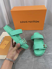Louis Vuitton Bom Dia Flat Comfort Mule Vert d'eau 1AB38Z - 3