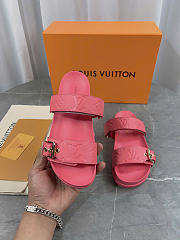 Louis Vuitton Bom Dia Flat Comfort Mule Pink 1AB38J - 2