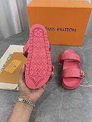 Louis Vuitton Bom Dia Flat Comfort Mule Pink 1AB38J - 4