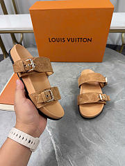 Louis Vuitton Bom Dia Flat Comfort Mule Cognac 1ABOXU - 2