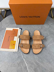 Louis Vuitton Bom Dia Flat Comfort Mule Cognac 1ABOXU - 4