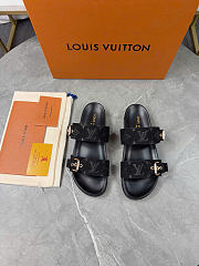 Louis Vuitton Bom Dia Flat Comfort Mule Noir 1ABVN4 - 4