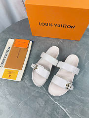 Louis Vuitton Bom Dia Flat Comfort Mule Ivory 1ABVNY - 5