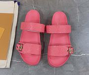 Louis Vuitton Bom Dia Flat Comfort Mule Pink 1AB38J - 1