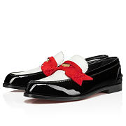  Christian Louboutin Penny Loafers Patent Calf Leather  - 4