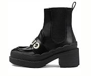 Gucci Women's Ornella Logo Ankle Boots Black - 1