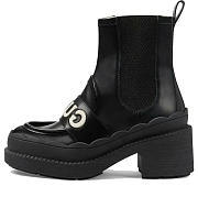 Gucci Women's Ornella Logo Ankle Boots Black - 6