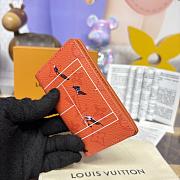 Louis Vuitton Wallet LVP380 Size 7.5x1x11cm - 2