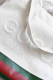 Gucci Canvas Tote Bag G1330 Size 40x38x17cm - 6