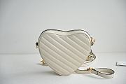 Gucci Heart Shoulder Bag G3004 Size 20x17x6cm - 3