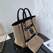 Chanel Bag Deauville Tote CC0254 Size 31×38×19cm - 2