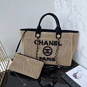 Chanel Bag Deauville Tote CC0254 Size 31×38×19cm - 6