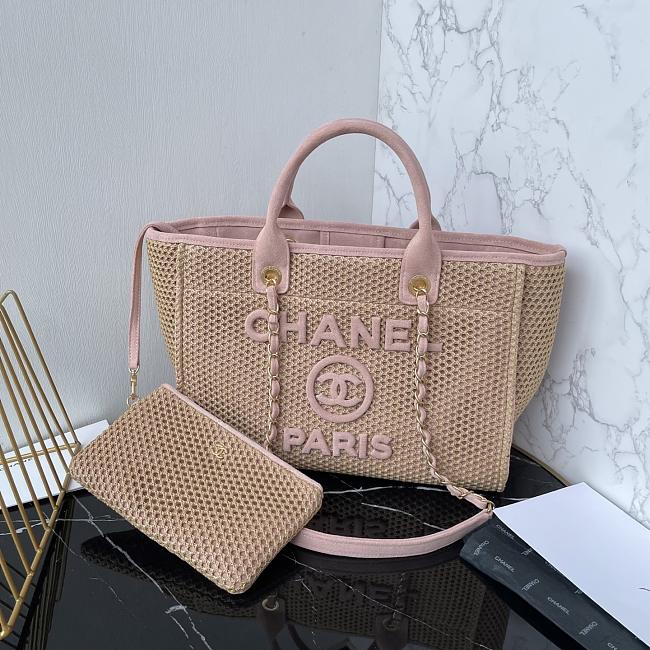 Chanel Bag Deauville Tote CC0255 Size 31×38×19cm - 1
