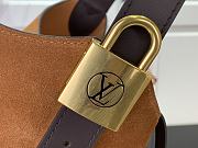 LV Hobo Bag MM Tan Brown Size 31x35x18cm - 5