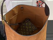 LV Hobo Bag MM Tan Brown Size 31x35x18cm - 4