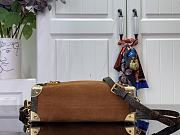 LV Side Trunk Tan Brown Size 23x16x8cm - 5