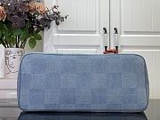 LV Neverfull Denim Blue LV3218 Size 60x38x23cm - 4