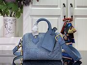 LV Speedy 18 Bandoulière Denim LV6250 Size 18x12x10cm - 5