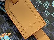 LV Keepall Bandoulière 50 Bag Marine Blue Size 50x29x723cm - 5