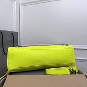 Balenciaga Cyclamen Leather B524 Size 38x25x14cm - 5