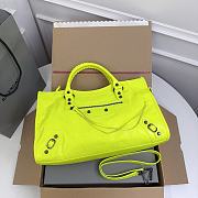 Balenciaga Cyclamen Leather B524 Size 38x25x14cm - 4