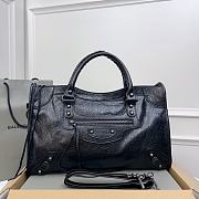 Balenciaga Cyclamen Leather B525 Size 38x25x14cm - 1