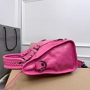 Balenciaga Cyclamen Leather B527 Size 38x25x14cm - 5