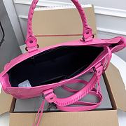 Balenciaga Cyclamen Leather B527 Size 38x25x14cm - 2