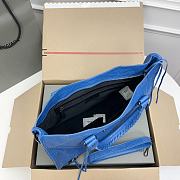 Balenciaga Cyclamen Leather B528 Size 38x25x14cm - 5