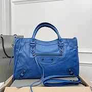 Balenciaga Cyclamen Leather B528 Size 38x25x14cm - 3