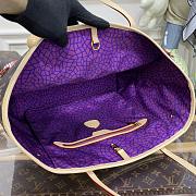 LV x YK Neverfull Bag M77412 Size 32x28x14cm - 6