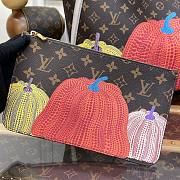 LV x YK Neverfull Bag M77412 Size 32x28x14cm - 3