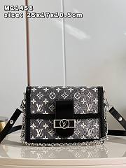 LV Dauphine Bag M4713 Size 25x17x10cm - 5
