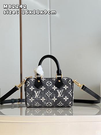 LV Nano Speedy Bag M4412 Size 16x11x9cm