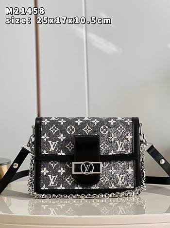 LV Dauphine Bag M4713 Size 25x17x10cm